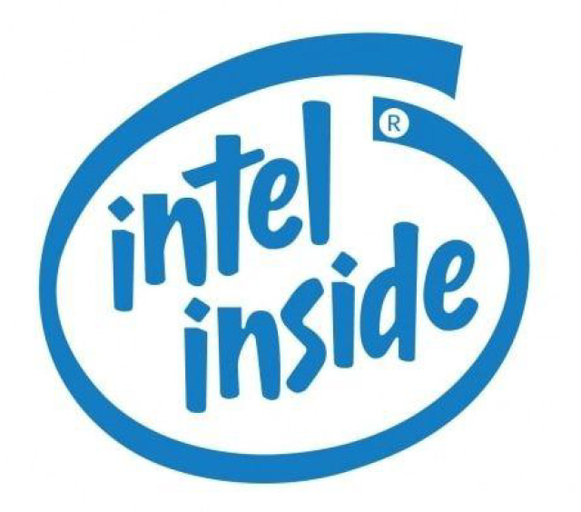 図9-1　ＰＣに貼付されていた「intel inside」のロゴラベル